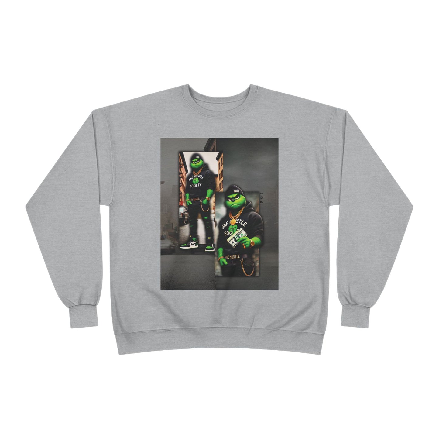 One Hustle Society – Stack or Starve Unisex EcoSmart® Crewneck Sweatshirt